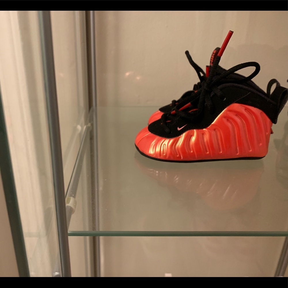 Infant foamposite sneakers size 3c